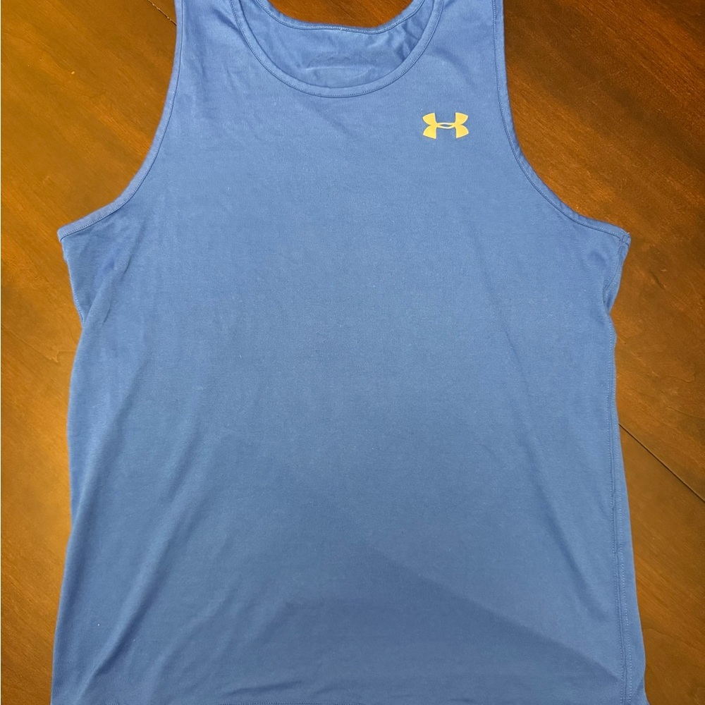 Under Armour Blue Sleeveless Shirt